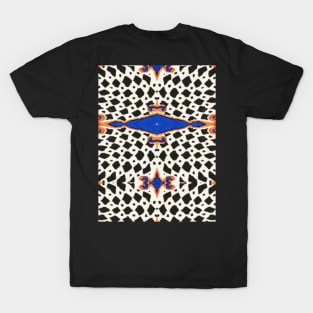 zebra Iznik pattern T-Shirt